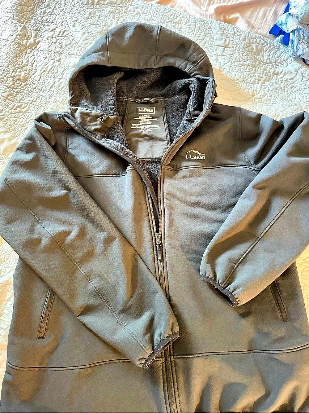 L.L.Bean Primaloft Jacket Men's Black Jacket Size Large